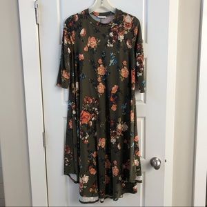flamingo urban swing dress